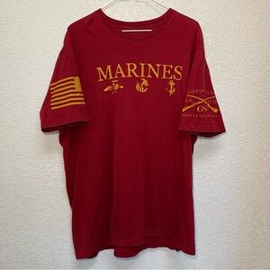 Grunt Style x United States Marine Corps T-Shirt Men’s 2XL Scarlet Red Tee Shirt